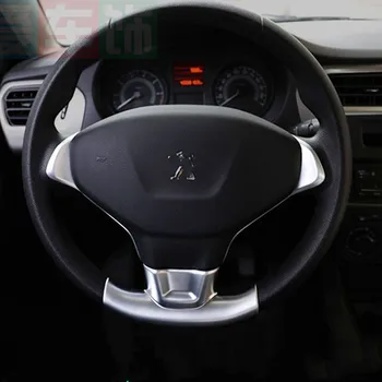 Auto auto sedan kryt Pre Peugeot 301 - 2019 ABS pochrómovaný volant nálepky výbava auto príslušenstvo