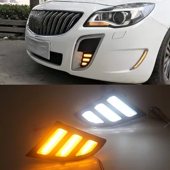 Auto Blikajúce LED Svetlá pre Denné svietenie Pre Buick Regal GS Opel Insignia 2010 2011 2012 2013 2016 Hmlové Svietidlo ABS 12V DRL