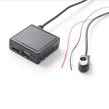 Auto Bluetooth, AUX Music Adaptér Bezdrôtovej Audio Kábel Mikrofónu Adaptér Pre Alpine Ai-NET JVC KS-U58 PD100 U57