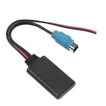Auto Bluetooth Modul Music Adaptér Aux Audio Kábel pre Alpine CDE-W203Ri IDA X303 X305 X301 KCE-237B