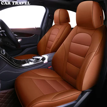 AUTO CESTOVANIE Vlastné kožené autosedačky kryt pre BMW x1 x2 x3 x4 x5 x6 z4 1 2 3 4 5 7 Séria auto sedačky protektor auto-styling