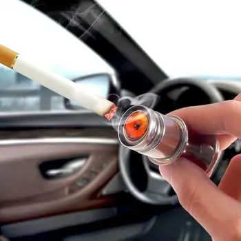 Auto Cigaretový Zapaľovač VYSUNÚŤ OHEŇ MISSIL OXID SPUSTENIE Tlačidlo Auto Náhradné Ľahšie Kúrenie 12V Príslušenstva stlačte Tlačidlo