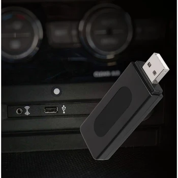Auto DAB+ Anténa s USB Adaptér Prijímač pre Android Auto Stereo Prehrávač podporuje DAB pásmo III 174.0 MHz-239.0 MHz