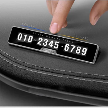 Auto Dočasné Parkovanie Karty Telefónne Číslo Doska Nálepky, Telefónne Číslo Mobilného Telefónu, Automobilové Príslušenstvo pre Auto Produkty