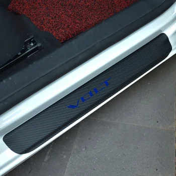 Auto Dvere, Parapetné Chránič Nálepky Uhlíkových Vlákien Vinylové Nálepky Pre Chevrolet Volt