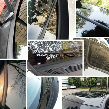 Auto Dvere, Strechy, strešné okno Zapečatené Zvukotesné Pásy Pre Hyundai Solaris Tucson 2016 I30 IX35 I20 Prízvuk Santa Fe Citroen C4, C5, C3 C2