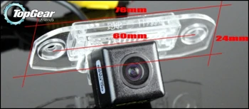 Auto Kamera Pre Volvo S40 S40L V40 V50 Kvalitné Spätné Späť Do Fotoaparátu Pre TOPGEAR Priatelia | CCD + RCA