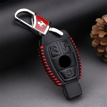 Auto Keychain Keyrings Tlačidlo Tašky Vzťahuje na Prípad Pre Mercedes benz B R G Triedy GLK GLA w204 W251 W463 W176 Chrániť Shell Auto Styling