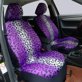 Auto Kryt Sedadla Univerzálne autosedačky Chránič Predného sedadla Pad Mat leopard digitálna tlač typ na Auto, Interiér Suv, Van