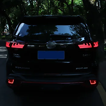Auto LED zadné svetlá, Zadné Hmlové Svetlá Pre Toyota Highlander 2016 2017 2018 zadné Svetlo Späť Žiarovka Brzdového Svetla Reflektor