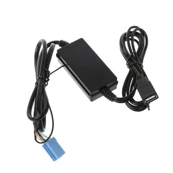 Auto MP3 Audio Rozhranie, CD Adaptér Meniča AUX SD, USB Dátový Kábel Mini 8P
