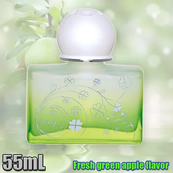 Auto Parfum Auto Interiérové doplnky zelené jablko vôňa Kvapaliny perfum Dezodorant osviežovač vzduchu vôňa v aute štýl pre dievča
