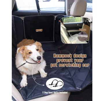 Auto Pet vankúš auto zadné sedadlo psa vankúš vodotesný, anti-špinavé anti-scratch auto ochrana pet vankúš