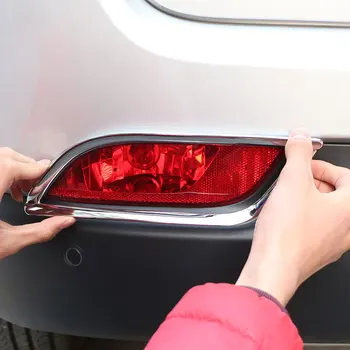Auto Predné Hmlové Svetlomety Ochranný Kryt, Zadné Hmlové Svetlá Zahŕňa Nálepka pre Jeep Compass 2. Generácie 2017 2018 2019 Príslušenstvo