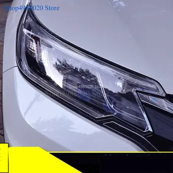 Auto predné vedúci Svetlo lampy kapota a Zadné tienidlo Liatie rám stick ABS Chrome kryt trim 2 ks Na Honda CRV CR-V 2012 2013
