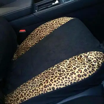 Auto prestieranie Leopard velvet štýl Predné Zadné Sedadlo Úplné Pokrytie Interiérové Doplnky Univerzálne pre Lada grand kia vaz fiat palio