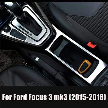 Auto Príslušenstvo Prevodovka Vody Držiak Panel Čalúnenie Interiérov Rám nálepka Pre Ford Focus 3 mk3-2018