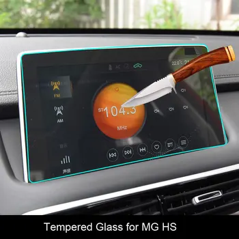 Auto Screen Protector pre MG HS Interiéru 2018 2019 Auta GPS Navigácie Tvrdené Sklo Obrazovky Ochranný Film Nálepky Auto Prístup