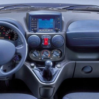 Auto Stereo Rádio DVD Panel Audio Mount Fascia Držiak pre Fiat Doblo 2002-2017 DVD Refitting Rám palubnej doske Auta