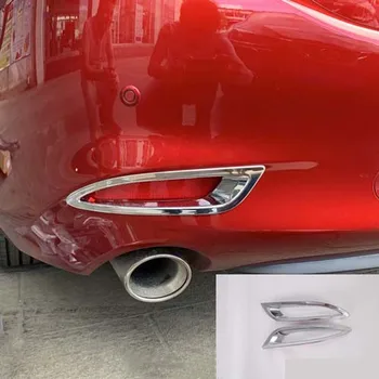 Auto Styling ABS Auto Zadné Hmlové Svetlo Rám Nálepky Flitrami Kryt Automobilov, Dekorácie, Doplnky Pre Mazda 6 Atenza 2019 2020
