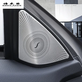 Auto styling Dvere Audio Reproduktorov Dekoratívne Pásy Týka nálepky Výbava pre Mercedes Benz triedy E Kupé W207 C207 Auto Príslušenstvo