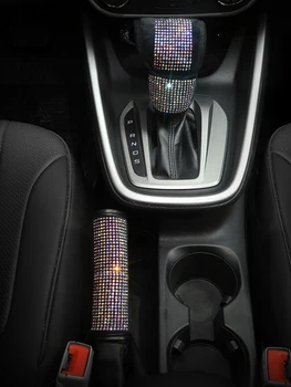 Auto Styling farba Drahokamu interiérové doplnky pre ženy Ramenný Radiacej volant Crystal bezpečnostným pásom popruh pad