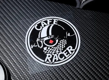 Auto Styling Vinyl Kotúča Pásky Cafe Racer Londýne Tvorivé Prispôsobiť Na Motocykel, Bicykel Nálepky