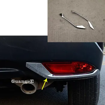 Auto styling zadné zadné hmlové svetlo na čítanie rám stick ABS Chrome kryt orezania na kapotu panel rám 2ks Na Honda HRV HR-V Vezel 2019 2020