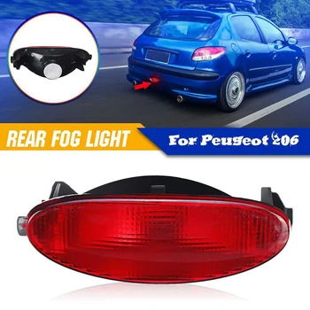 Auto Zadné Hmlové Svetlo Lampu Bez Žiarovky, pre Peugeot 206 CC SW Hatchback Späť Centrum 6351K5