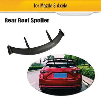Auto Zadný Strešný Spojler Krídlo Pre Mazda 3 Axela Hatchback - 2019 Uhlíkových Vlákien / FRP Zadné Strešné Okno, Spojler Pery