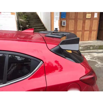 Auto Zadný Strešný Spojler Krídlo Pre Mazda 3 Axela Hatchback - 2019 Uhlíkových Vlákien / FRP Zadné Strešné Okno, Spojler Pery