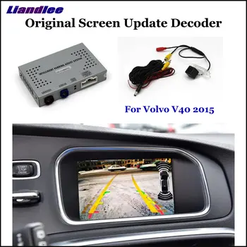 Auto Zozadu Spätné Zálohy Kamera Pre Volvo V40-2020 HD Reverzné Otáčanie Parkovacia Kamera Rozhranie Zlepšiť Dekodér