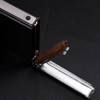 Automatické Cigarety Box 2 V 1 Cigariet Prípade Ľahšie Prenosné 20pcs Kapacita USB Plnenie Zapaľovačov Fajčenie Príslušenstvo