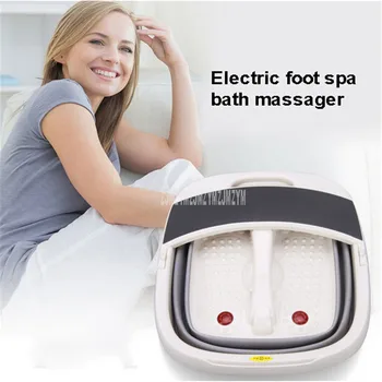 Automatické Elektrické Nohy Kúpeľ Koľajových Vibrácií, Tepla Elektrické Kyslíka Bublina Nohy Masér Pre Zmiernenie Tlaku Relax