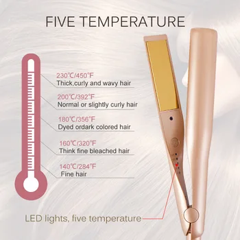 Automatické vlasy curler Rovno päť svetlo hlasitosti priamo s dvojakým použitím výbuchu modely prenosných rovné vlasy prúty roll