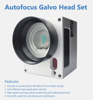 Automatické zaostrovanie Galvo Kontroly Vedúci Fiber Laser Galvanometer Skener Označenie Stroj Časť 1064nm SG2206