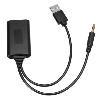 Aux Kábel Auto Bezdrôtové Bluetooth Prijímač USB, 3.5 MM Stereo Hudby cigaretový zapaľovač Audio Adaptér pre BMW E90 E91 E92 E93