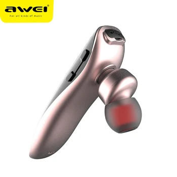 AWEI N1 Bluetooth Slúchadlá Jednom Uchu Mini Ruky Bezplatných Hovorov Bezdrôtové Slúchadlá pre Telefón Huawei Xiao