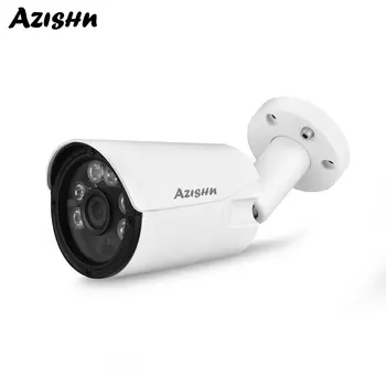 AZISHN AHD Fotoaparát 2MP 1080P Bullet Nočné Videnie 6PCS IR LED Vonkajšie Vnútorné IP66 Nepremokavé Bezpečnostné Kamery CCTV