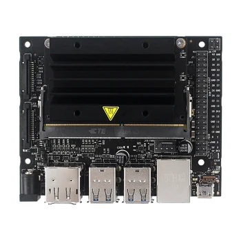 B01 NVIDIA Jetson Nano Developer Kit B01 Verzia ARM A57 1.43 GHz CPU Linux Demo Rada Hlboké Učenie AI Vývoj Doska