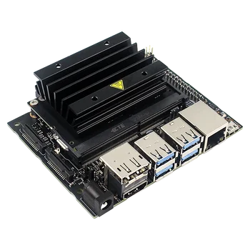 B01 NVIDIA Jetson Nano Developer Kit B01 Verzia ARM A57 1.43 GHz CPU Linux Demo Rada Hlboké Učenie AI Vývoj Doska
