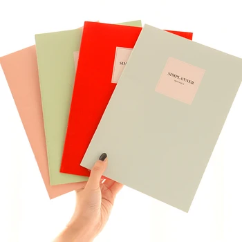 B5 notebook line papierový poznámkový blok cestovný denník sketchbook týždenný plán študenta papiernictvo školského úradu dodanie farebné notebook nové