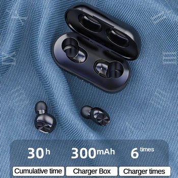 B5 TWS Mini Wireless Touch Ovládania Bluetooth 5.0 In-Ear Slúchadlá Športové Slúchadlá