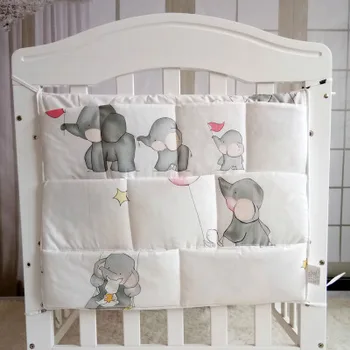 Baby detská postieľka Baby Kočík, Taška Organizátor posteľná bielizeň nastaviť Dieťa Visí Kôš Skladovanie Plienka Taška mnohých farbách