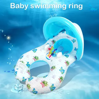 Baby Detský Letný Bazén Plavecký Krúžok Nafukovacie Swan Plávať, Vznášať Vody Zábavný Bazén Hračky Plávať Krúžok Sídlo Loďou, Vodné Športy