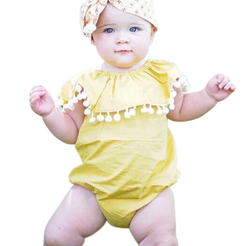 Baby dievčatá Kombinézach Novorodenca Oblečenie bebe Kombinézach Lete Dieťa detí stúpania bavlna oblečenie Jumpsuit Trojuholník DS40