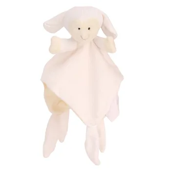 Baby Komfort Uterák Mäkké Plyšové zvieratko Plyšové Bezpečnostná Deka Upokojujúci Hračka pre Toddles Deti AN88