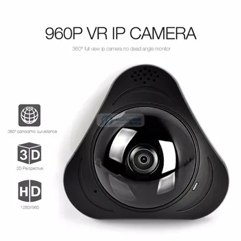 Baby Monitor 360-Stupňový Panoramatický WIFI Kamera HD 960P Bezdrôtový VR 3D Panorama IP Kamera P2P Bezpečnosť pripojenia Wi-Fi Fotoaparátu APP YOOSEE