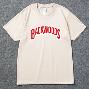 BACKWOODS T Košele 2020 Zbrusu Nový Mužov Krátky Rukáv Bavlna T-Shirt Móda Ulice, Hip Hop, Rock Streetwear Mužov Swag Tričko