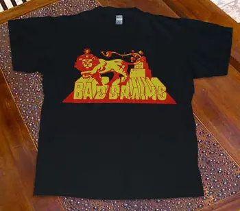 Bad Brains Tričko Retro tričko Zriedkavé 1986 new - dotlač pánske oblečenie Nové 2019 Horúcich Letných Bežné T-Shirt Tlač